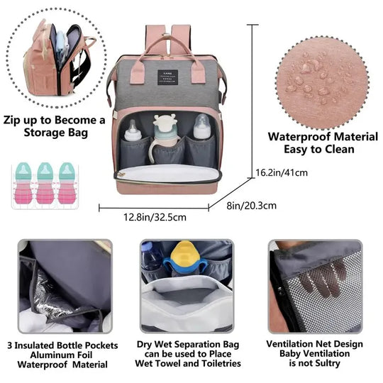 Baby Diaper Backpack